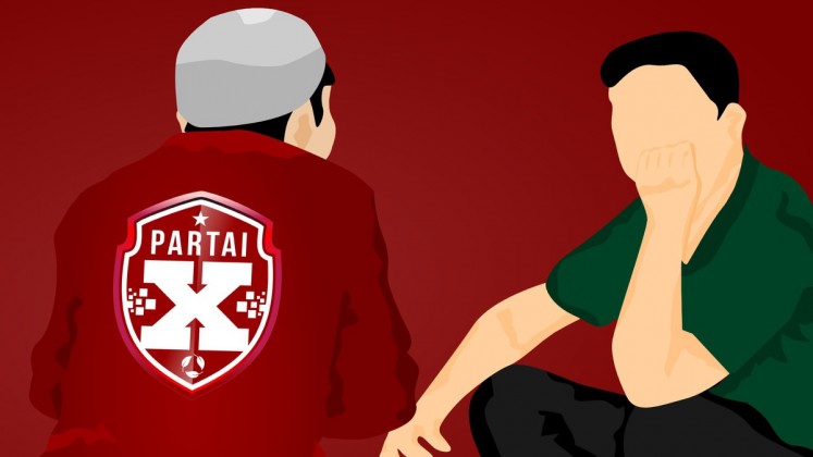 Nama Partai Kok ‘X’? [Komik]