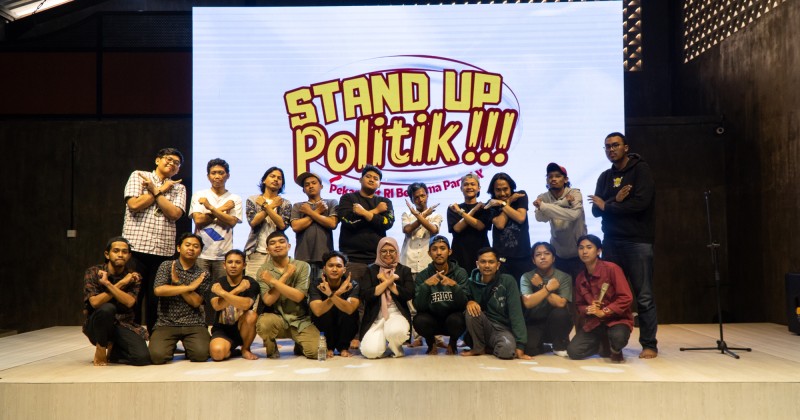 Dari Kritik ke Tawa: Stand Up Comedy Partai X Ubah Wajah Politik Jadi Positif