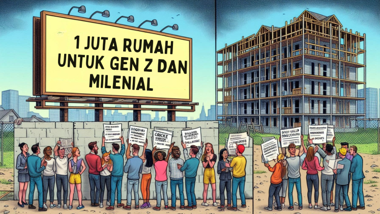 Janji 1 Juta Rumah Murah untuk Gen Z dan Milenial: Solusi atau Gimmick?